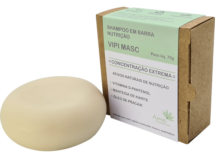 Shampoo em Barra - Nutrio - Vipi Masc