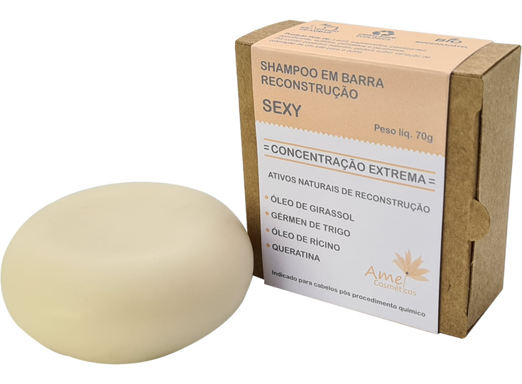 Shampoo em Barra - Reconstruo - Sexy