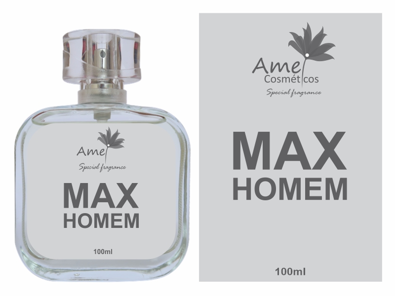 Perfume Amei Cosmticos  MAX Homem 100ml