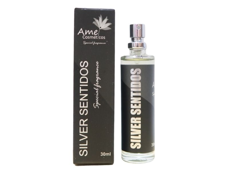 Perfume Amei Cosmticos Silver Sentidos 30ml