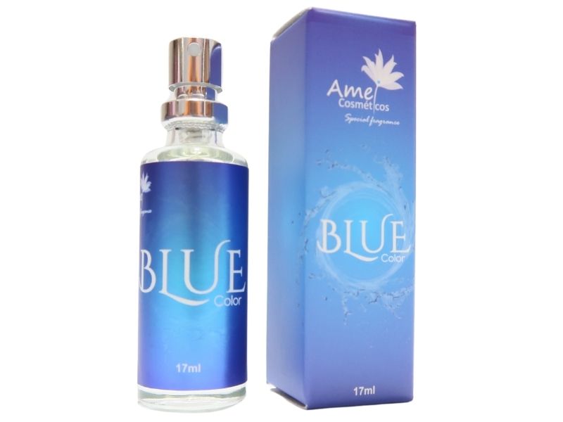 Perfume Amei Cosmticos Blue Color 17ml