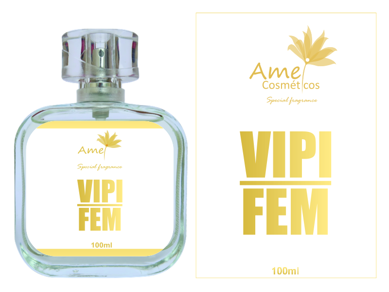 Perfume Amei Cosmticos Vipi Fem 100ml